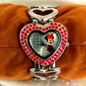 Disney Time Works minnie mouse heart watch